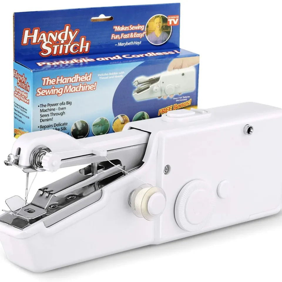 Mini handed portable sewing machine